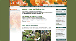 Desktop Screenshot of florama.fr